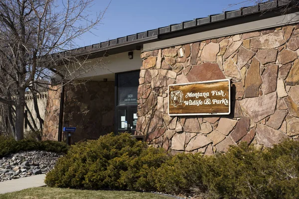 Helena, Montana - 8 Nisan 2020: Balıkçılık, Vahşi Yaşam ve Park Binası Dış İşleri. Doğal ve sürdürülebilir kaynakları korumak için bir hükümet yasa uygulama kurumu.
