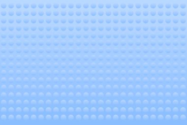 Açık mavi duvar kağıdı arkaplanı ile 3D küre topları noktaları