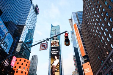 - Manhattan. New York / ABD - 26 Mart 2020: Covid-19 salgını sırasında New York 'un boş sokakları 42.