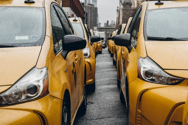 Nueva York Nueva York Estados Unidos Abril 2020 Muchos Coches —  Fotos de Stock