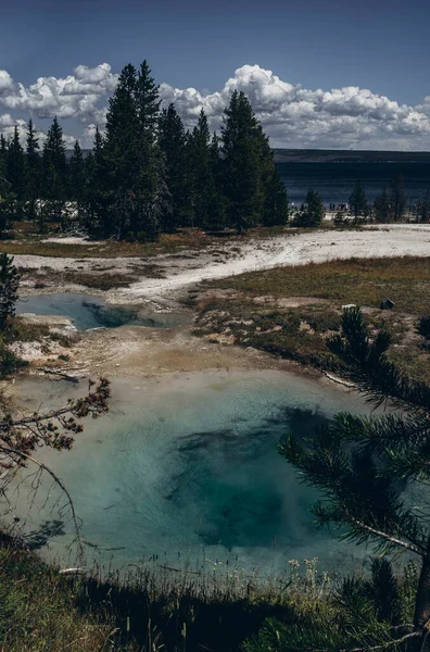 Yellowstone Nationalpark Mammoth Hot Springs — Stockfoto