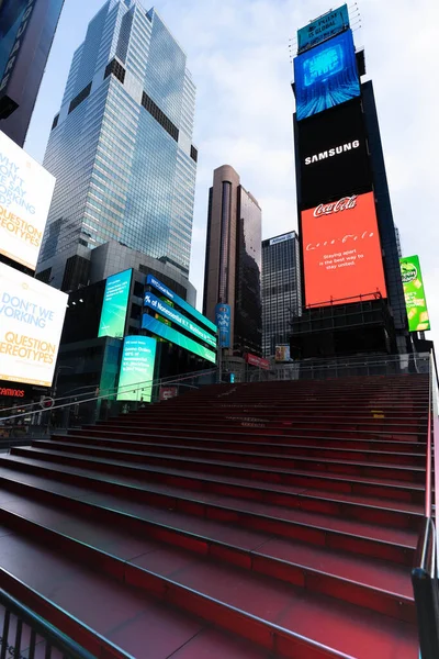 Manhattanben New York Usa 2020 Március New York Üres Utcái — Stock Fotó