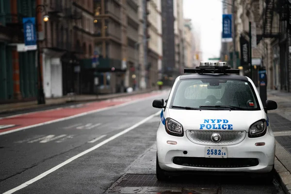 Ciudad Nueva York Nueva York Estados Unidos Marzo 2020 Policía —  Fotos de Stock