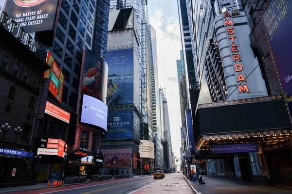 Manhattan New York Abd Mart 2020 Covid Salgını Sırasında New — Stok fotoğraf