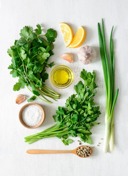 Chimichurri ingredienti di base — Foto Stock