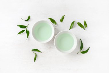 Çay kavramı görünümü yukarıdan