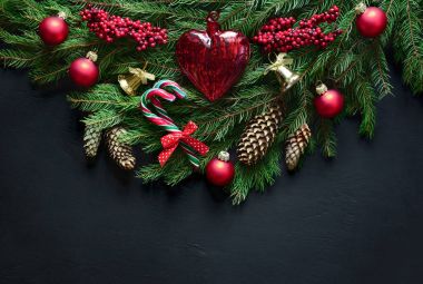Noel tebrik kartı şablonu