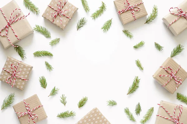 Fondo de Navidad o Año Nuevo con espacio en blanco para un texto — Foto de Stock