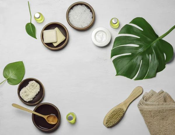 Spa arka plan ile bir metin için bir yer