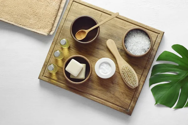 Spa arka plan ile bir metin için bir yer