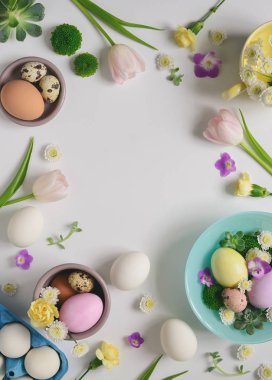 Paskalya çiçek arka plan