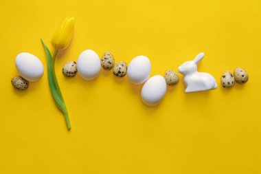 Paskalya tebrik kartı şablonu