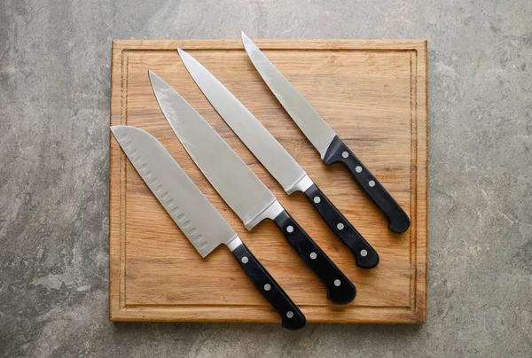 Kitchen knives set — Stock Photo, Image