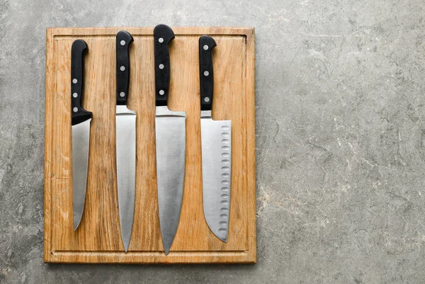 Kitchen knives set — Stock Photo, Image
