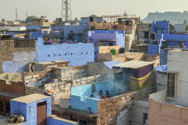 Çatı hayat Jodhpur, Hindistan