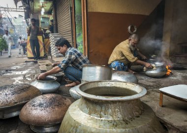 Sokak eski Delhi, Hindistan