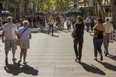 La Rambla Barcelona ile gezinme