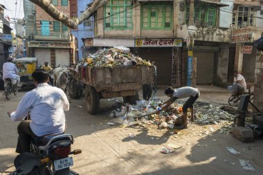 Jodhpur, Hindistan çöp toplama