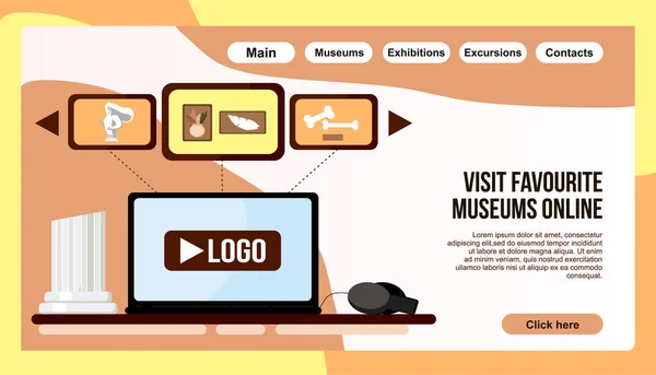Sanat Müzesi Mobil Rehberi, Turistler için Akıllı Telefon Uygulaması Web Afişi, Lading Page Şablonu. Müze Salonu Duvarındaki Çizimler, Cep Telefonu Ekranı Düz Vektör İllüstrasyonu Hakkında Bilgiler