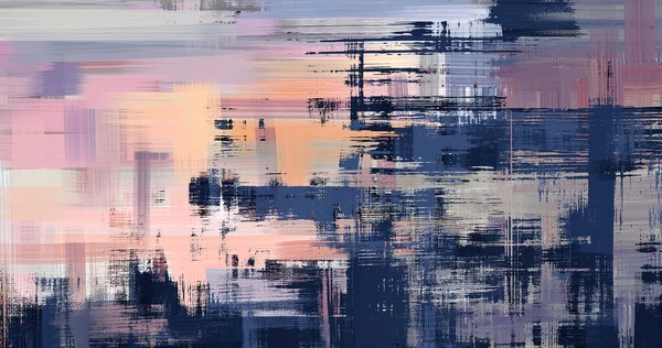 Abstrakte Grobe Striche Ölgemälde Grunge Lackstruktur Farbenfroher Hintergrund — Stockfoto