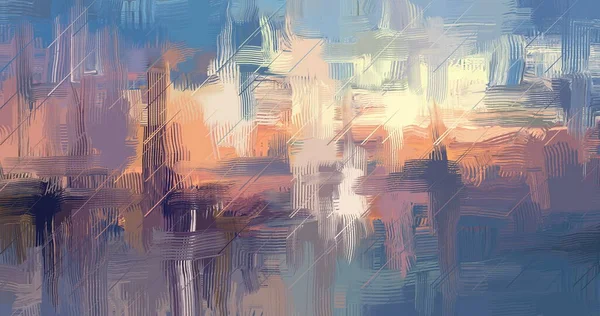 Pioggia Digitale Pittura Astratta Ruvida Grunge Texture Vernice Sfondo Colorato — Foto Stock