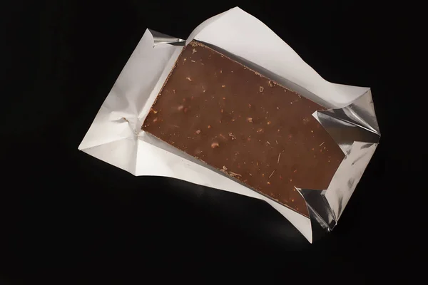 Choklad Mörk Bakgrund — Stockfoto