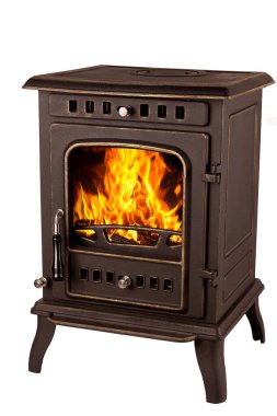 Demir sobayı ateşle dök, yan yana dur.