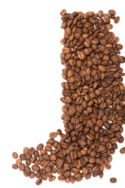 Kaffeebank Auf Weißem Hintergrund — Stockfoto