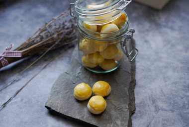 Endonezya ananaslı tart kurabiyeleri / Nastar Idul Fitri / Lebaran / Lebaran Mübarek 'i kutladı