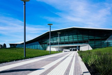 Santa Clara, Ca - 1 Şubat 2018: NVIDIA Corp, yapay zeka, Gpu, Geforce, 3d oyun, 3d görüş lideri.