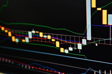 Siyah Arkaplan Hakkında Mali Dış Döviz Çizelgesi 