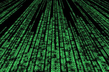 soyut gelecek şablonu, kodlu arkaplan