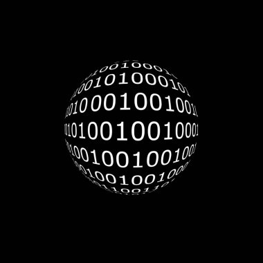 soyut gelecek şablonu, kodlu arkaplan