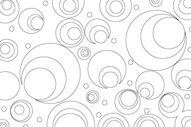 Çemberli renkli soyut arkaplan