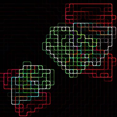 soyut geleceksel şablon grafik arkaplanı