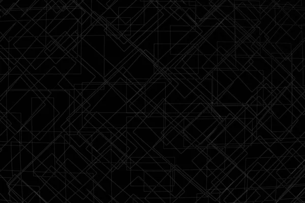 Abstrakcyjny Czarny Geometryczny Projekt Wzór — Zdjęcie stockowe