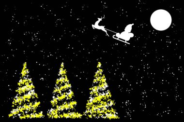 Güzel Noel deseni, arka plan