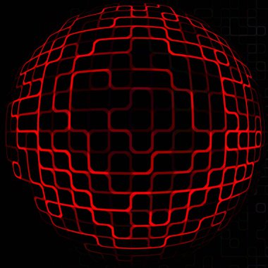 soyut geleceksel şablon grafik arkaplanı