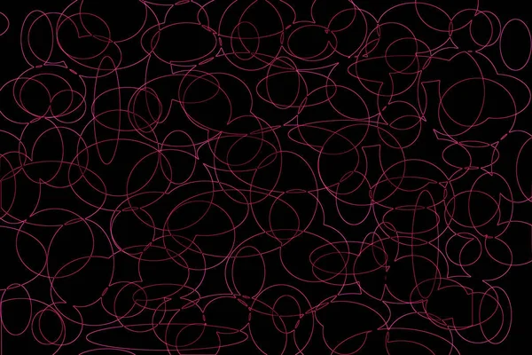 Абстрактный Чёрный Геометрический Дизайн Шаблон — стоковое фото