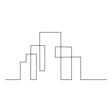 Soyut geometrik arkaplan. Mimarlık. Vektör  