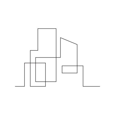 Soyut geometrik arkaplan. Mimarlık. Vektör  