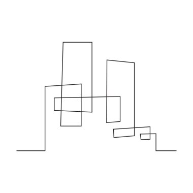 Soyut geometrik arkaplan. Mimarlık. Vektör  