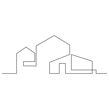 Soyut geometrik arkaplan. Mimarlık. Vektör  