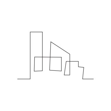 Soyut geometrik arkaplan. Mimarlık. Vektör  