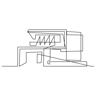 Soyut geometrik arkaplan. Mimarlık. Vektör  