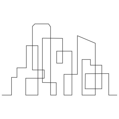 Soyut geometrik arkaplan. Mimarlık. Vektör  