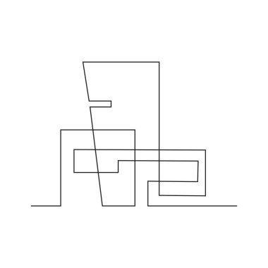 Soyut geometrik arkaplan. Mimarlık. Vektör  