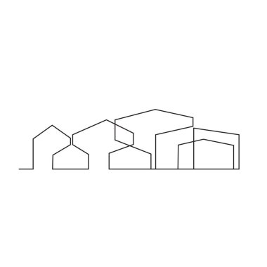 Soyut geometrik arkaplan. Mimarlık. Vektör  