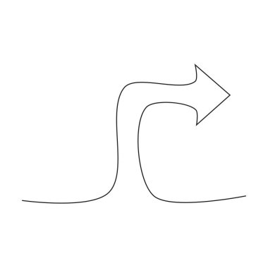 ok işareti beyaz, vektör