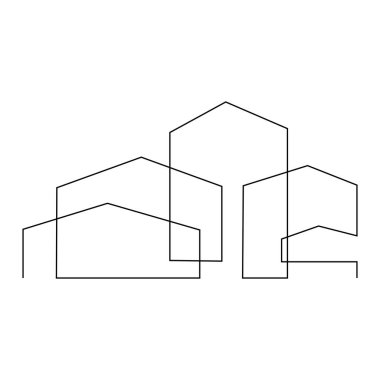 Soyut geometrik arkaplan. Mimarlık. Vektör  